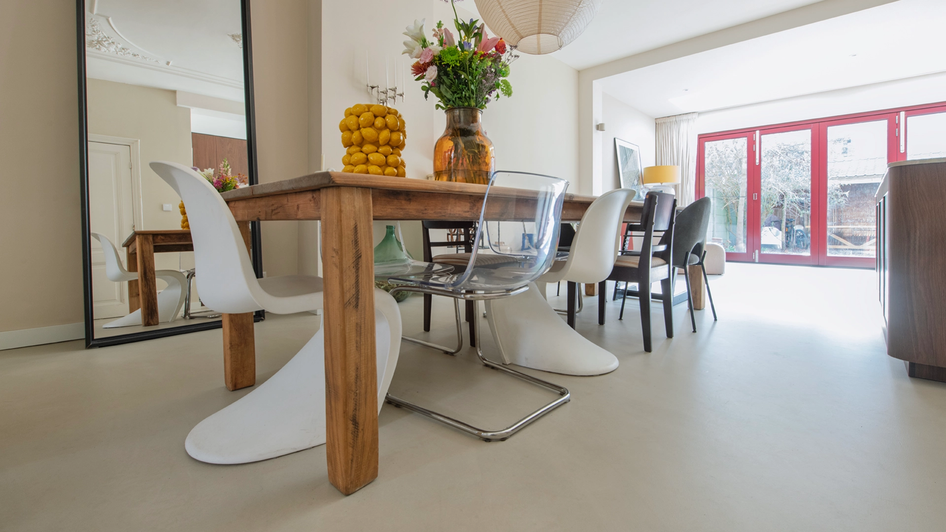 Warmer gevoel dan standaard betonlook